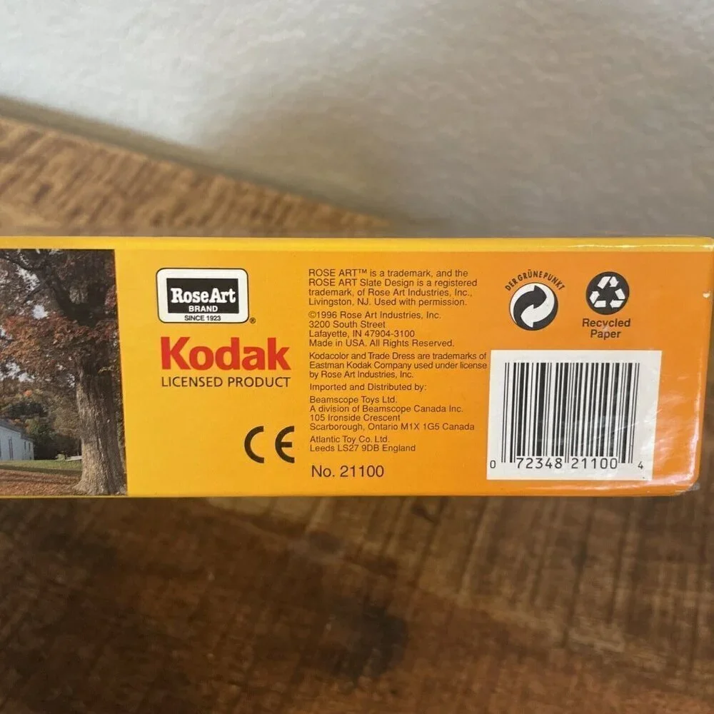 Kodacolor fall time